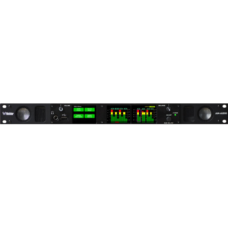Wohler iAM-AUDIO-1 Versatile Audio Monitoring from Multiple Sources with Touch Screen Control and Graphical Metering