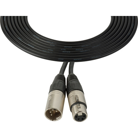 Laird XLM4-XLF4-10 Power Cable XLR 4-Pin Male to Female Sony KD Equivalent - 10 Foot