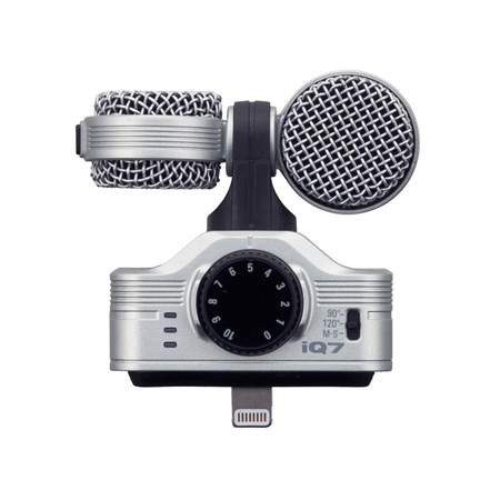 ZOOM IQ7 Mid-Side Stereo Microphone for iPod / iPhone / iPad