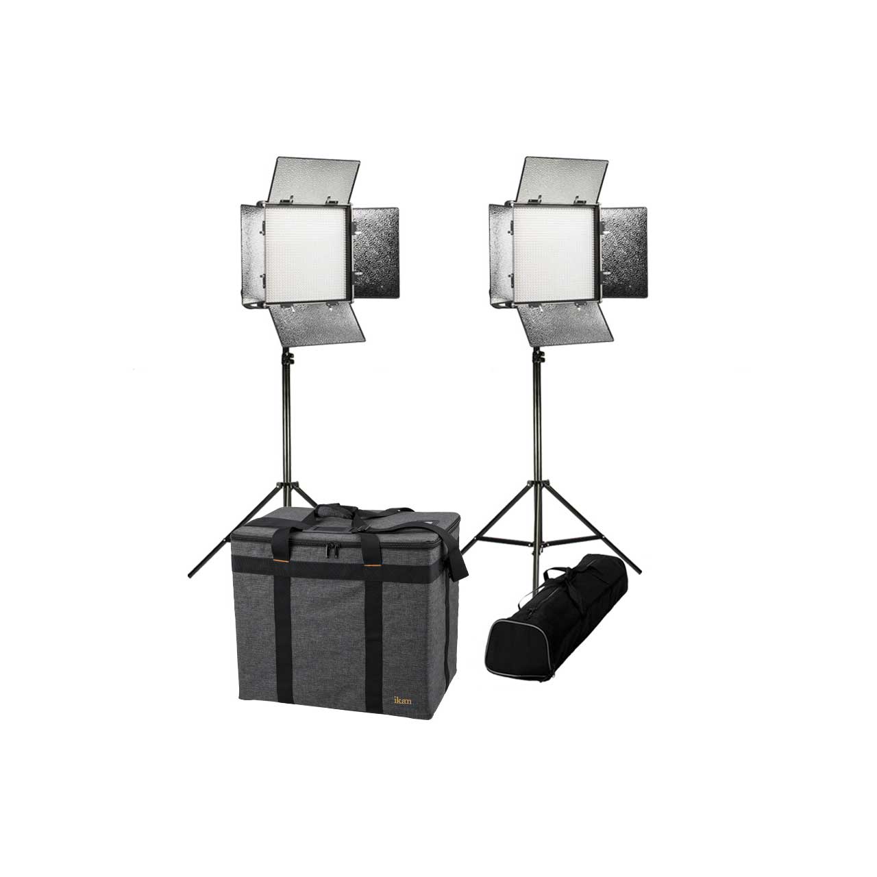 ikan RB10-2PT-KIT Rayden RB10 Bi-Color LED 2-Point Light Kit IKAN-RB10-2PTKIT