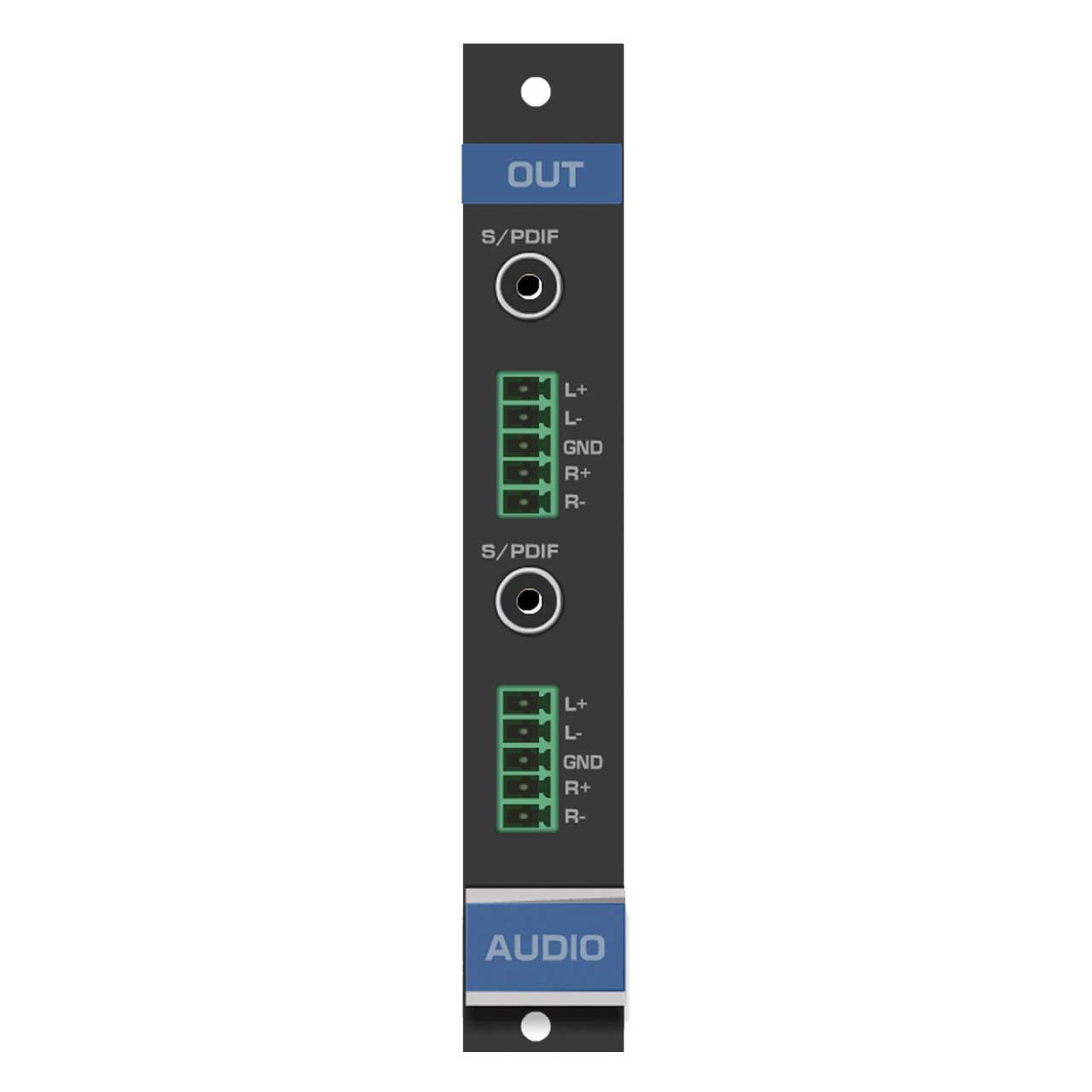 Kramer AAD-OUT2-F16 2-Channel Analog & Digital Audio Output Card for VS-1616 Switcher KR-AAD-OUT2-F16