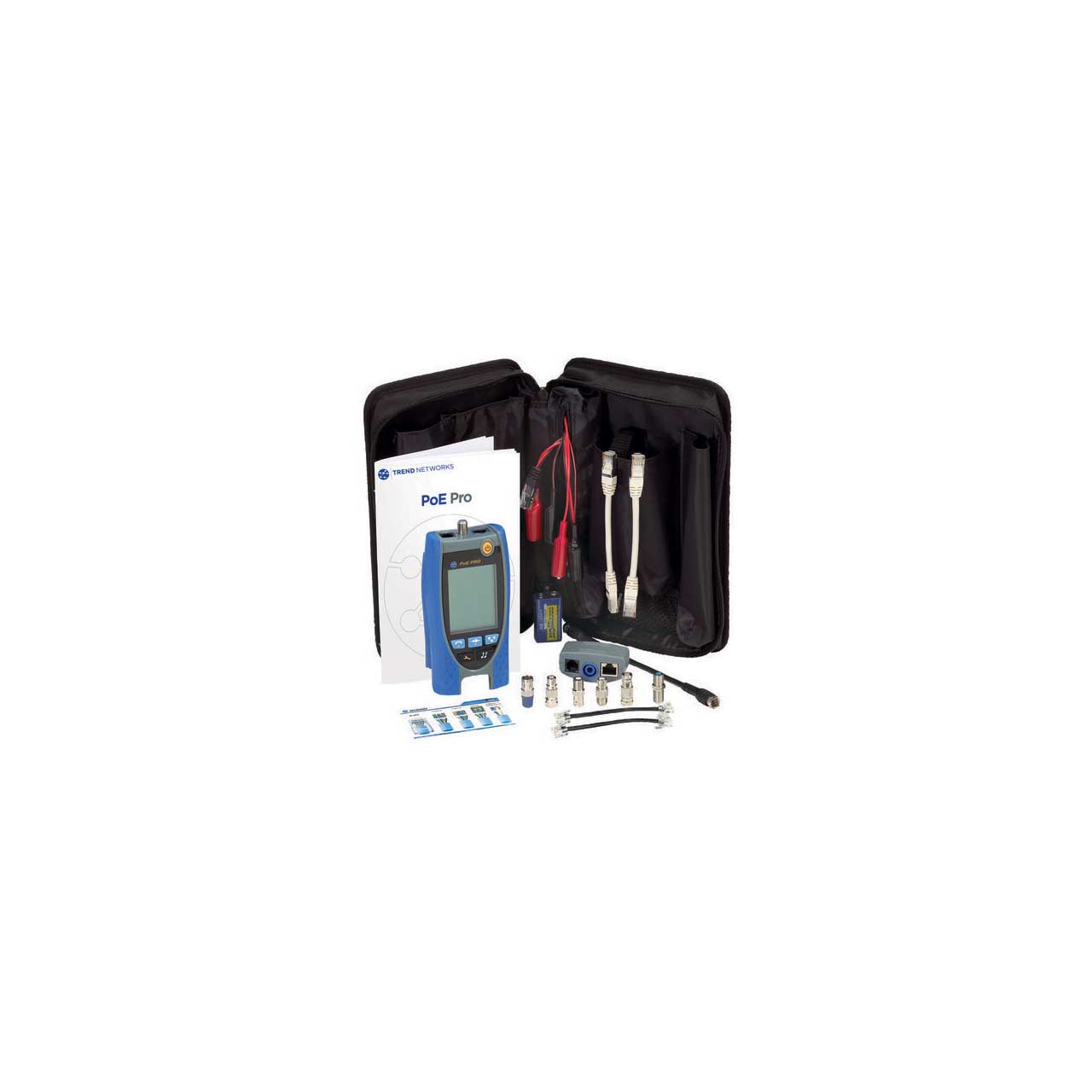 Simply45 ST-158006 PoE PRO AnyWARE VDV II Cable Tester & POE Verifier w/2.9in Backlight Display - PoE++ 90 Watts Max ST-158006