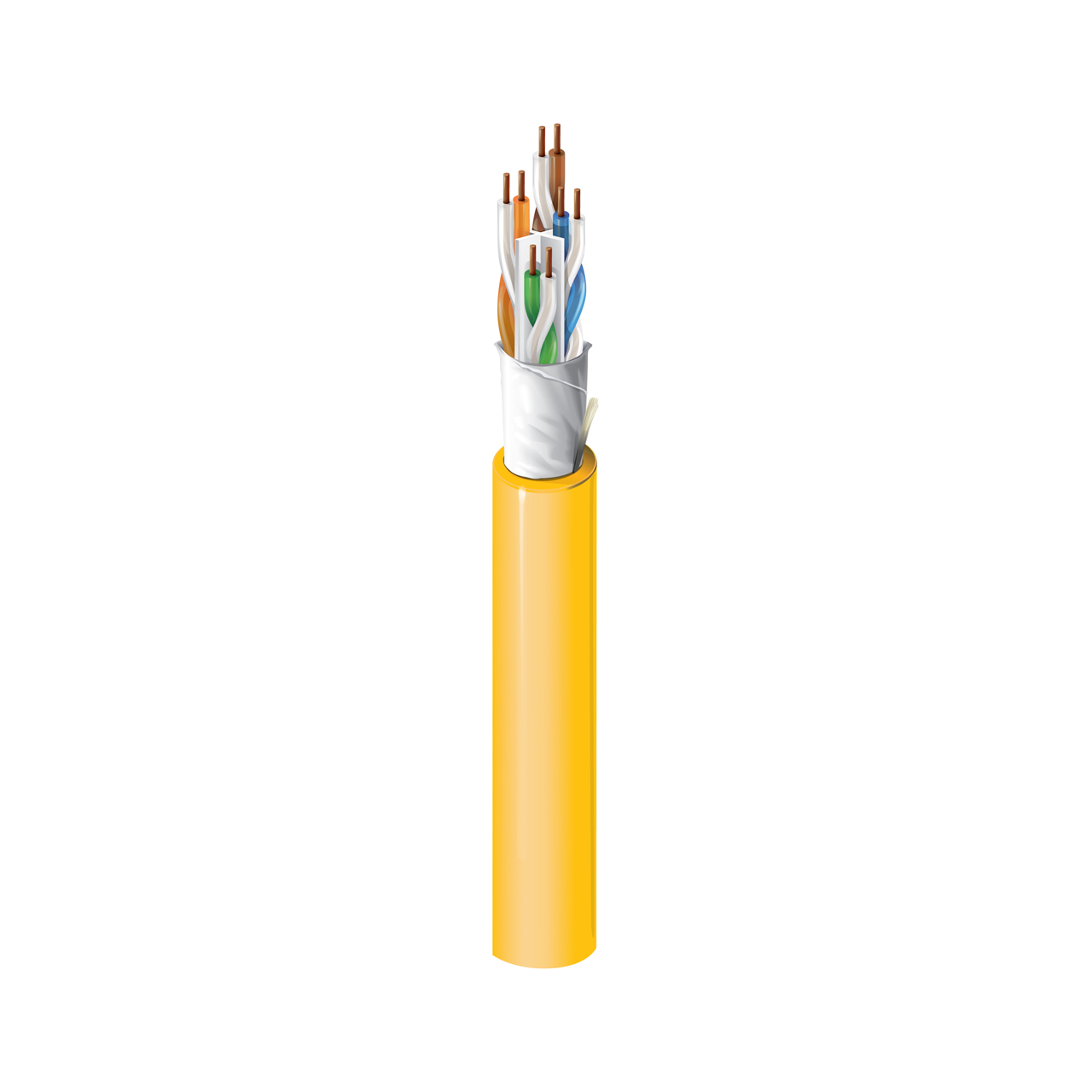 Belden 10GXW13 CMP/Plenum CAT6A 0.25-Inch Diameter U/UTP Horizontal ...