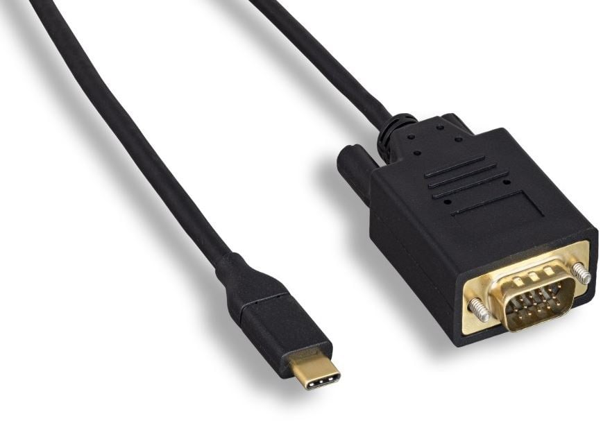 10UC-CVGA-06 USB 3.1 Type C to VGA Cable 6 Feet