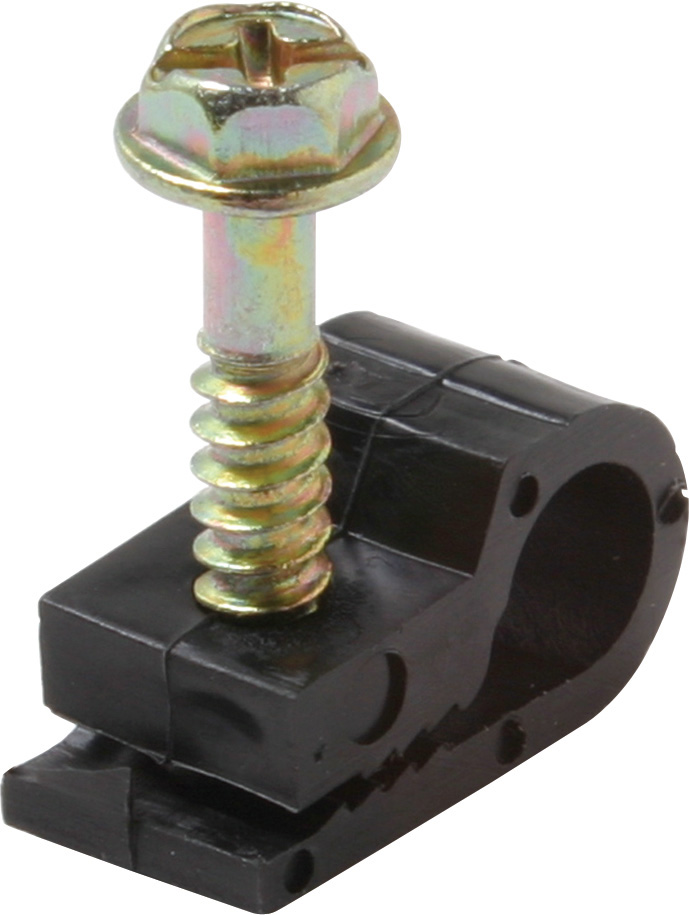 Coaxial cable store mounting clips