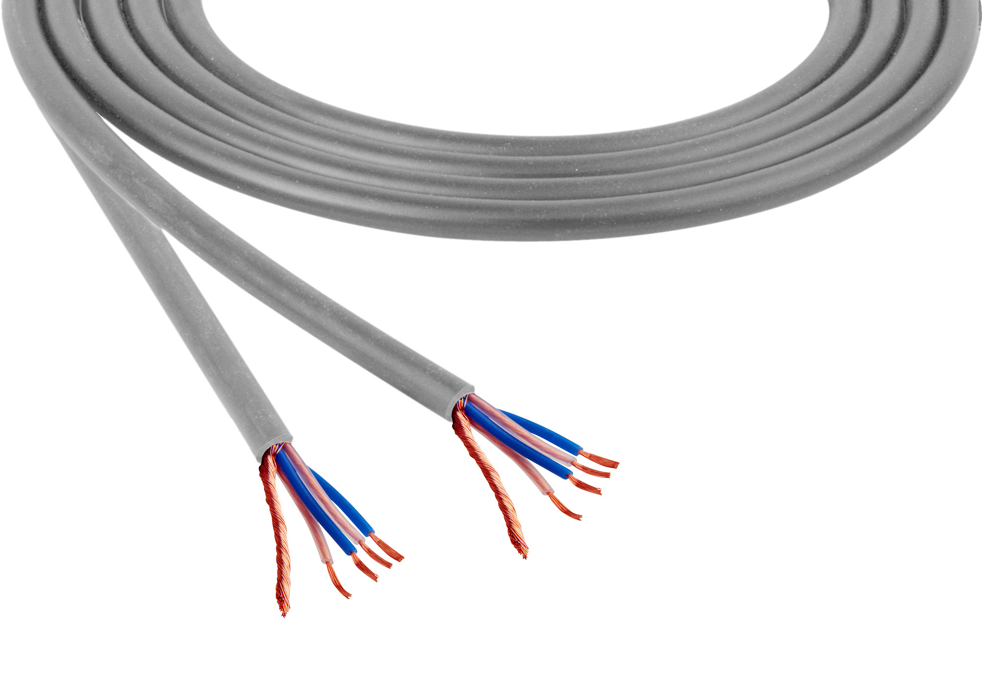 Mogami W2534 Neglex Quad Mic Cable Grey 164ft Roll