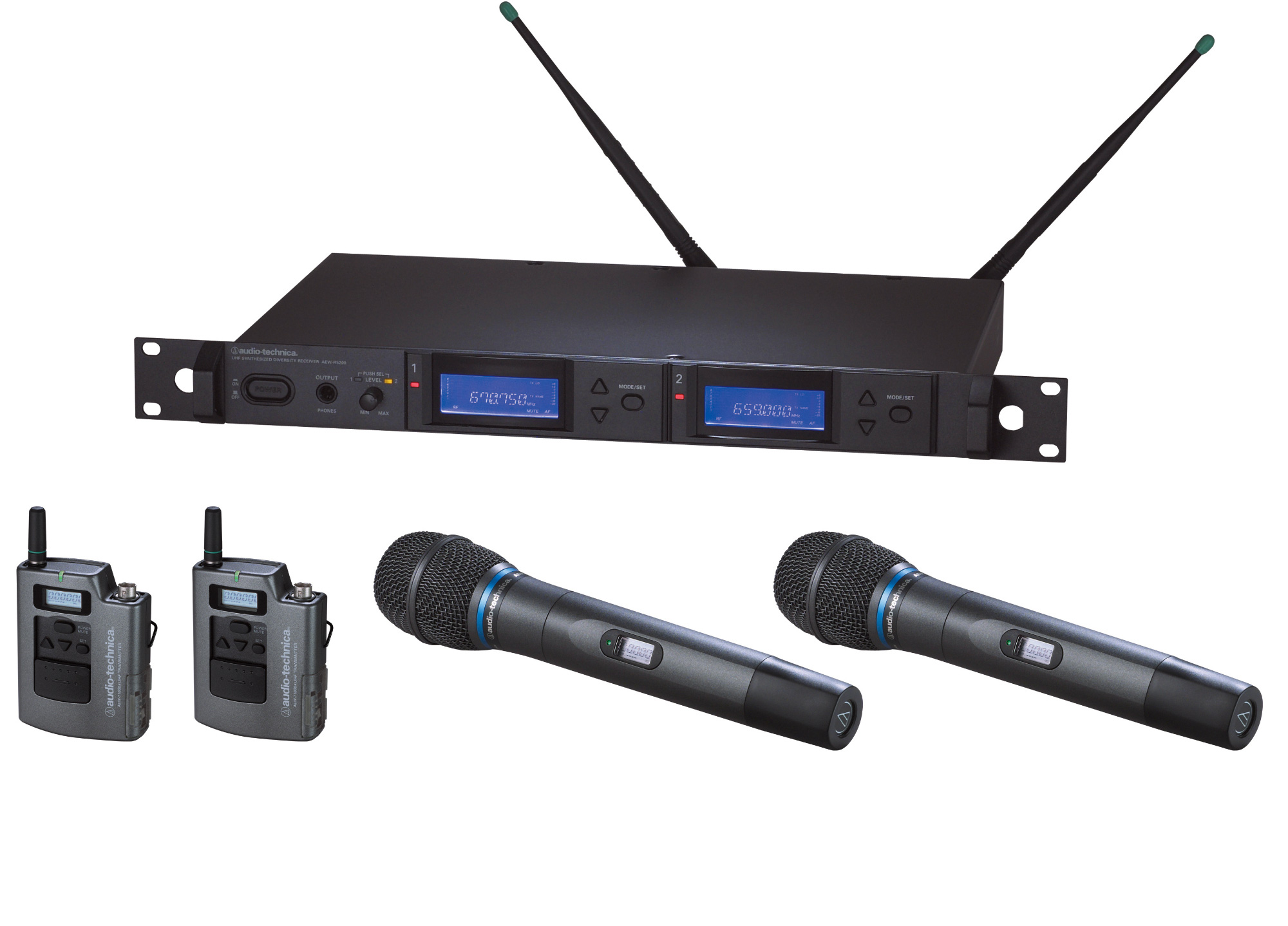 AudioTechnica Dual Wireless Mic Systems