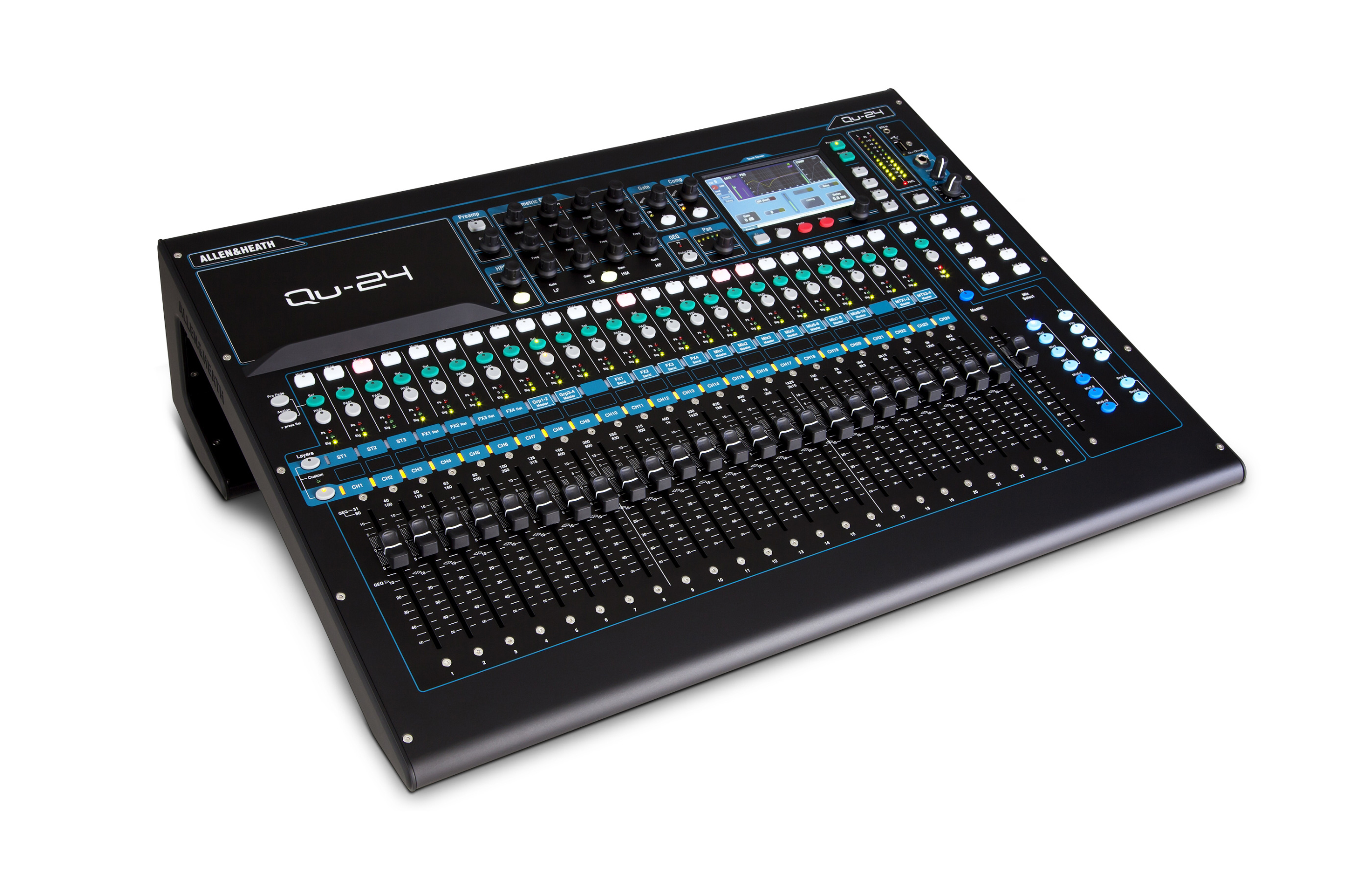 Allen & Heath QU24 30In/24Out Digital Audio Mixer