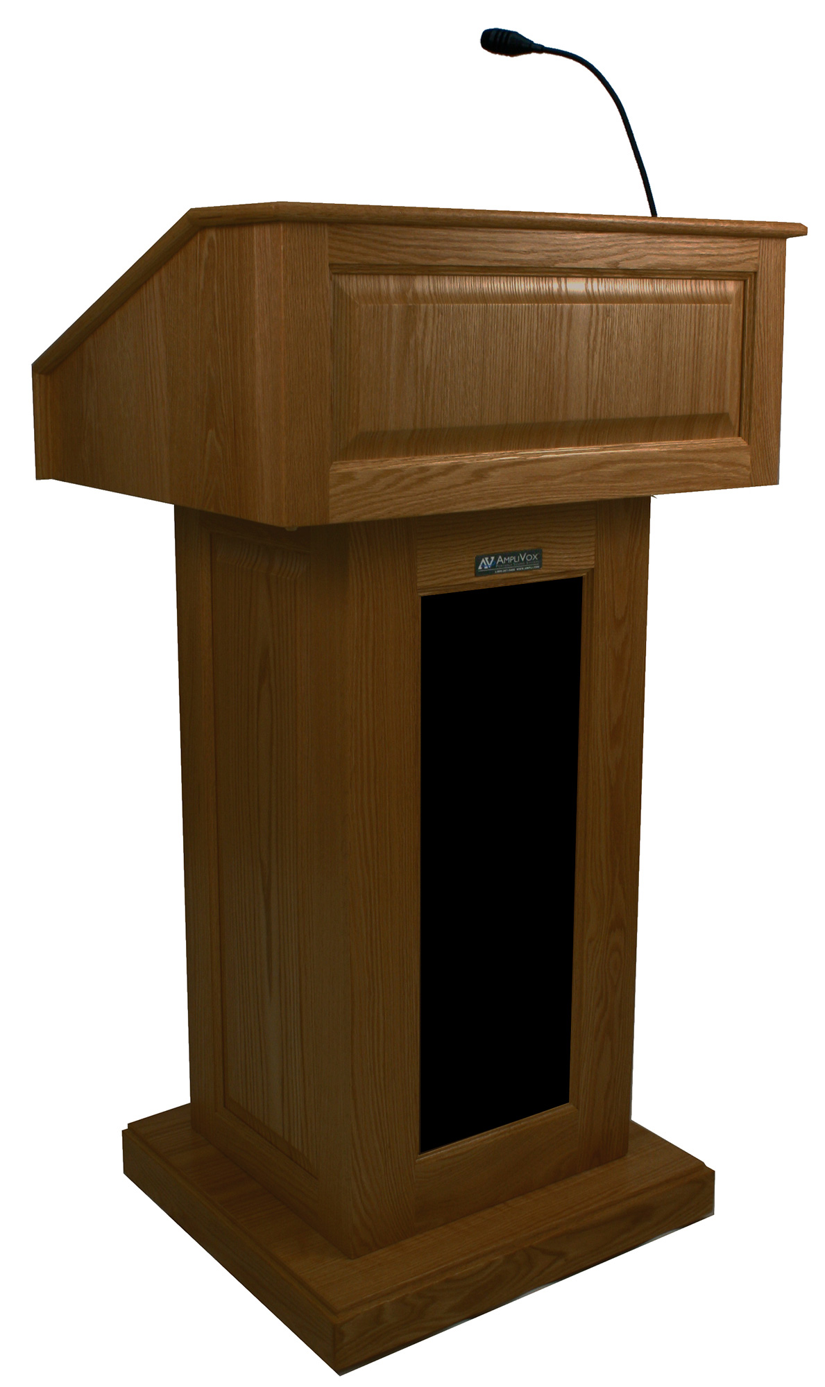 Amplivox SS3020WT Victoria Lectern with Sound - Walnut
