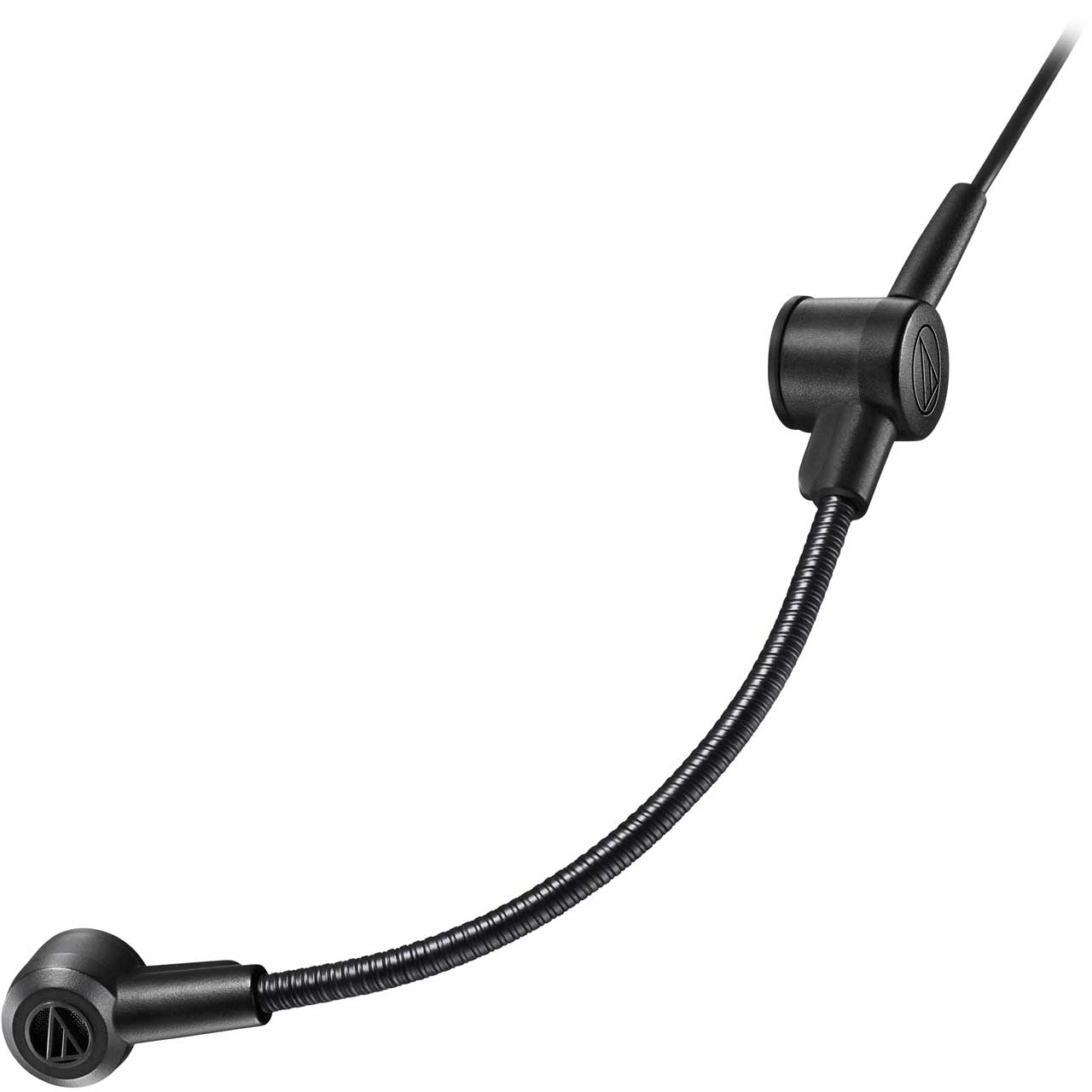Headset with boom microphone clearance