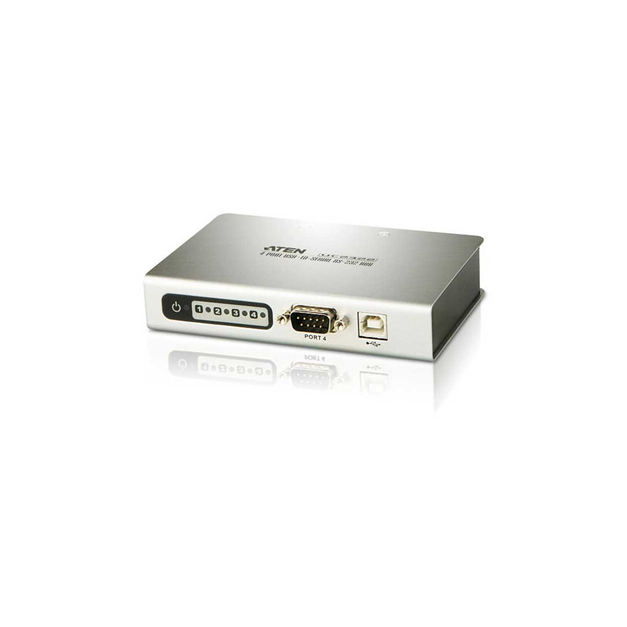 gået i stykker En del Derfor ATEN UC2324 4-port USB to Serial RS-232 Hub