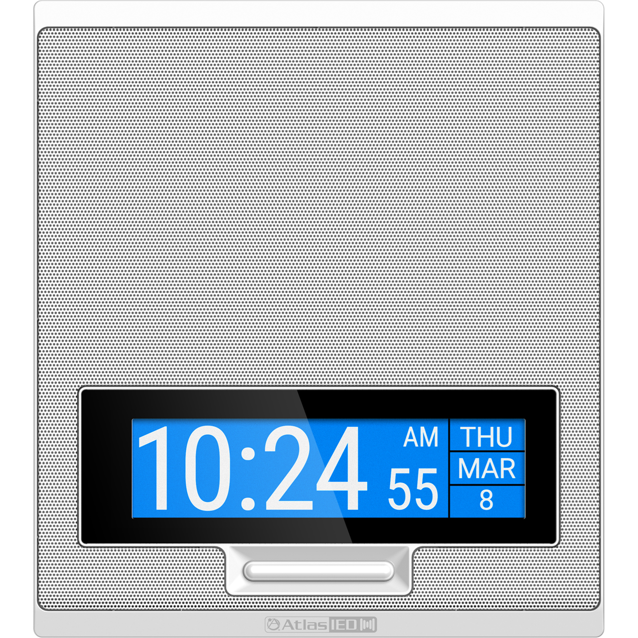AtlasIED IP-SDMF-72 PoE+ Indoor Wall Mount IP Speaker with LCD Display ...