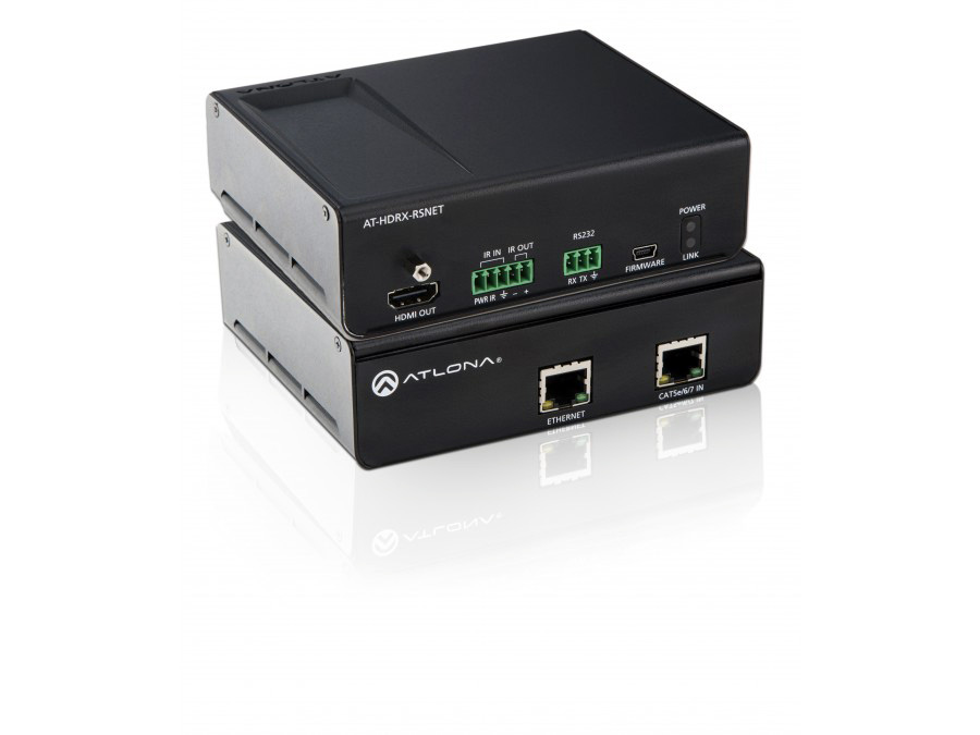 Atlona AT-HDRX-RSNET HDBaseT HDMI with IR & RS232 Receiver Over One