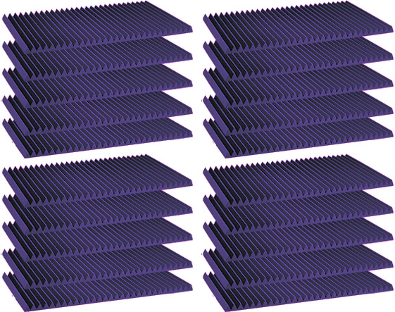 Auralex - 3 Inch Studiofoam Wedge- Purple