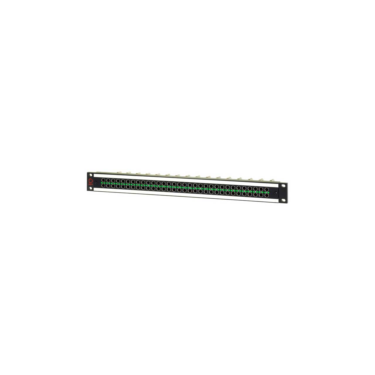 AVP AV-D232E1-AM-BZ 1 RU Midsize (Mini-WECO) Video Patch Panel - 2 x 32 - Non-Normaled - Non-Terminating AV-D232E1-AM-BZ