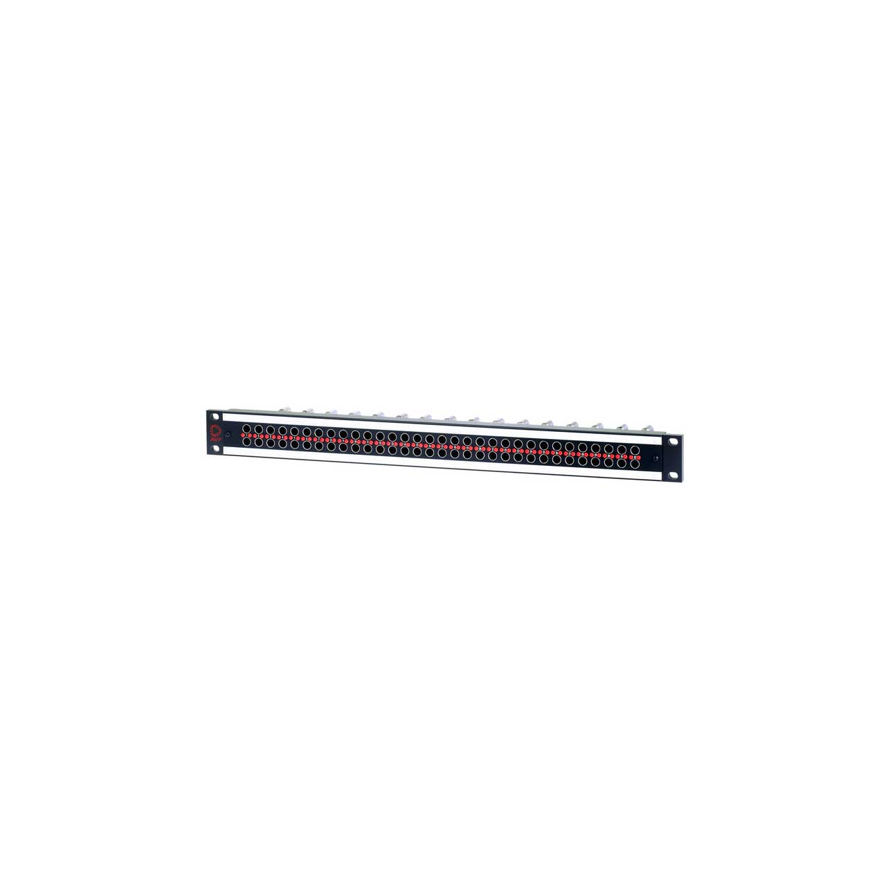 AVP AV-D232E1-AMN-BZ 1 RU Midsize (Mini-WECO) Video Patch Panel - 2 x 32 - Normaled - Non-Terminating AV-D232E1-AMN-BZ