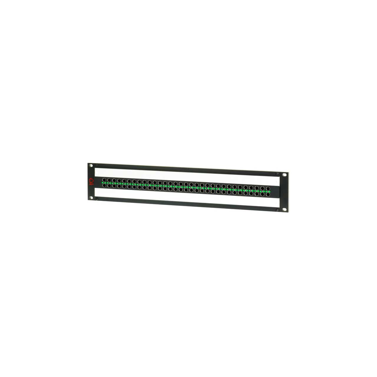 AVP AV-D232E2-AM-BZ 2 RU Midsize (Mini-WECO) Video Patch Panel - 2 x 32 - Non-Normaled - Non-Terminating AV-D232E2-AM-BZ