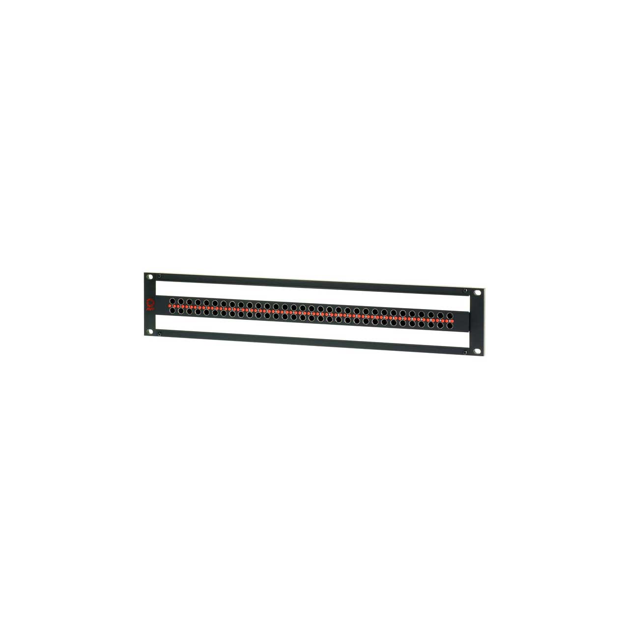 AVP AV-D232E2-AMN-BZ 2 RU Midsize (Mini-WECO) Video Patch Panel - 2 x 32 - Normaled - Non-Terminating