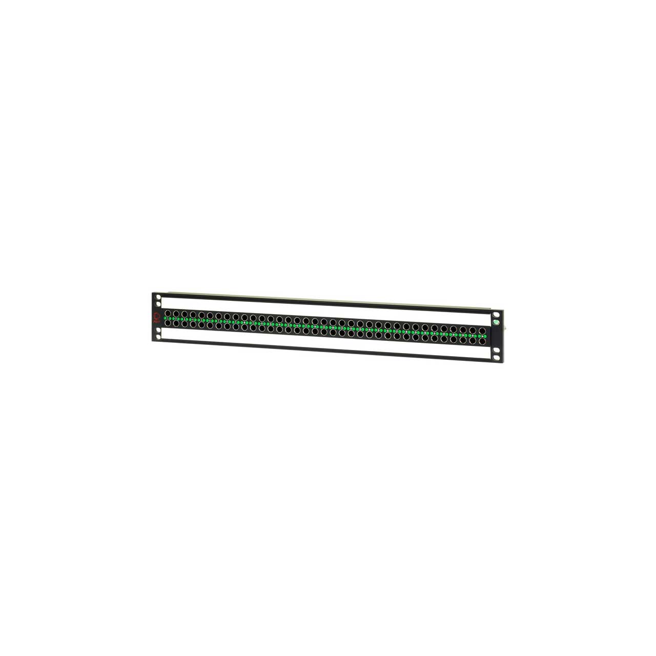 AVP AV-D236E15-AM-BZ 1.5 RU Midsize (Mini-WECO) Video Patch Panel - 2 x 36 - Non-Normaled - Non-Terminating AV-D236E15-AM-BZ