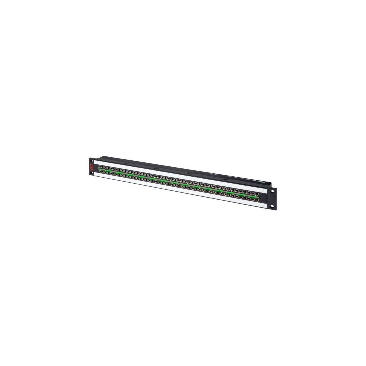 AVP AV-U232E1-UHR2-BZ 1RU Mini-BNC UHD Micro 12G Video Patch Panel - 2 x 32 - Non-Normaled - Non-Terminated AV-U232E1-UHR2-BZ