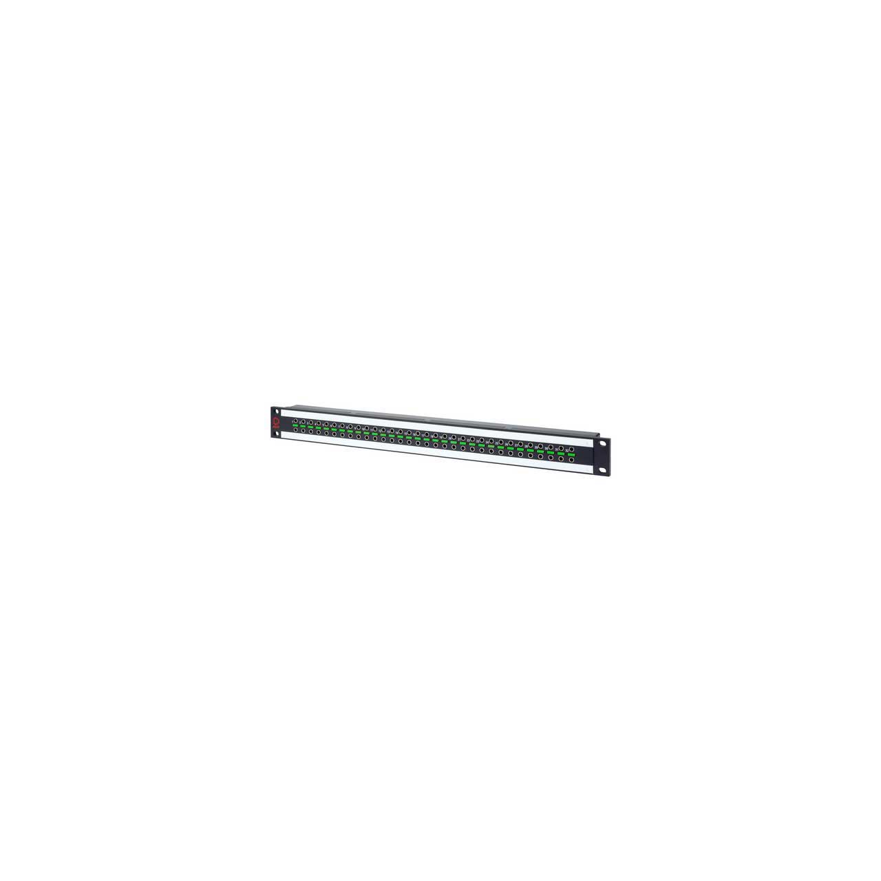 AVP AV-U232E1-UBR2-BZ 1RU BNC UHD Micro 12G Video Patch Panel - 2 x 32 - Non-Normaled - Non-Terminated AV-U232E1-UBR2-BZ