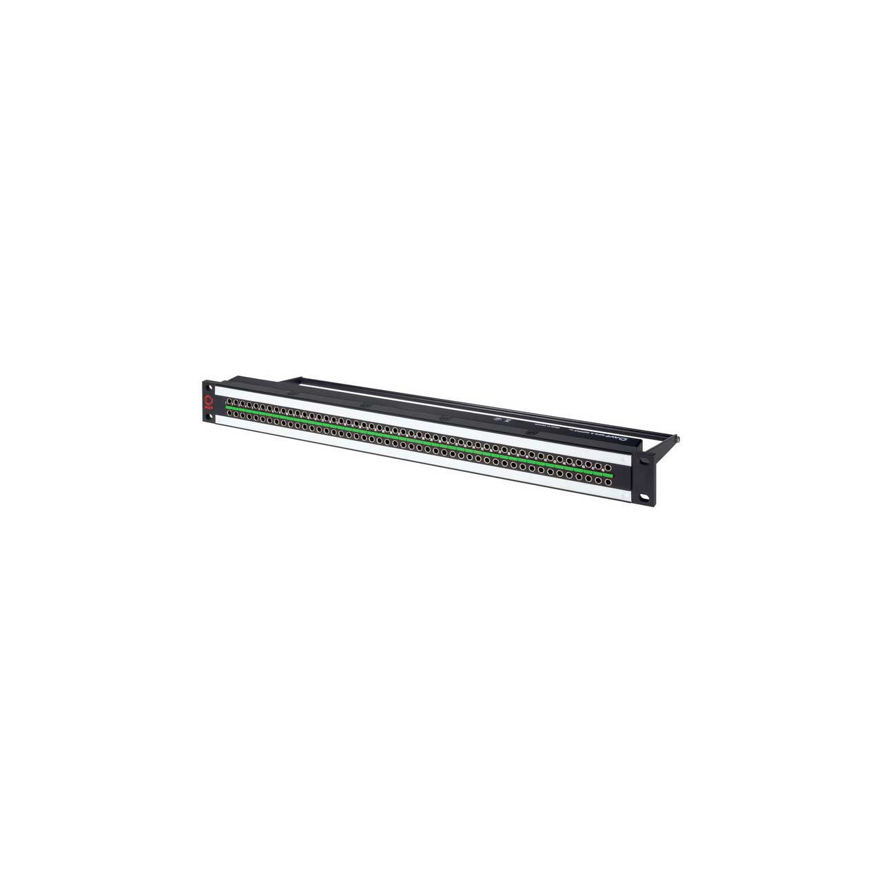 AVP AV-U232E1-UHR2-B31 1RU Mini-BNC Micro 12G Video Patch Panel - 2 x 32 - Non-Normaled - Non-Terminated w/ Cable Bar AV-U232E1-UHR2-B31