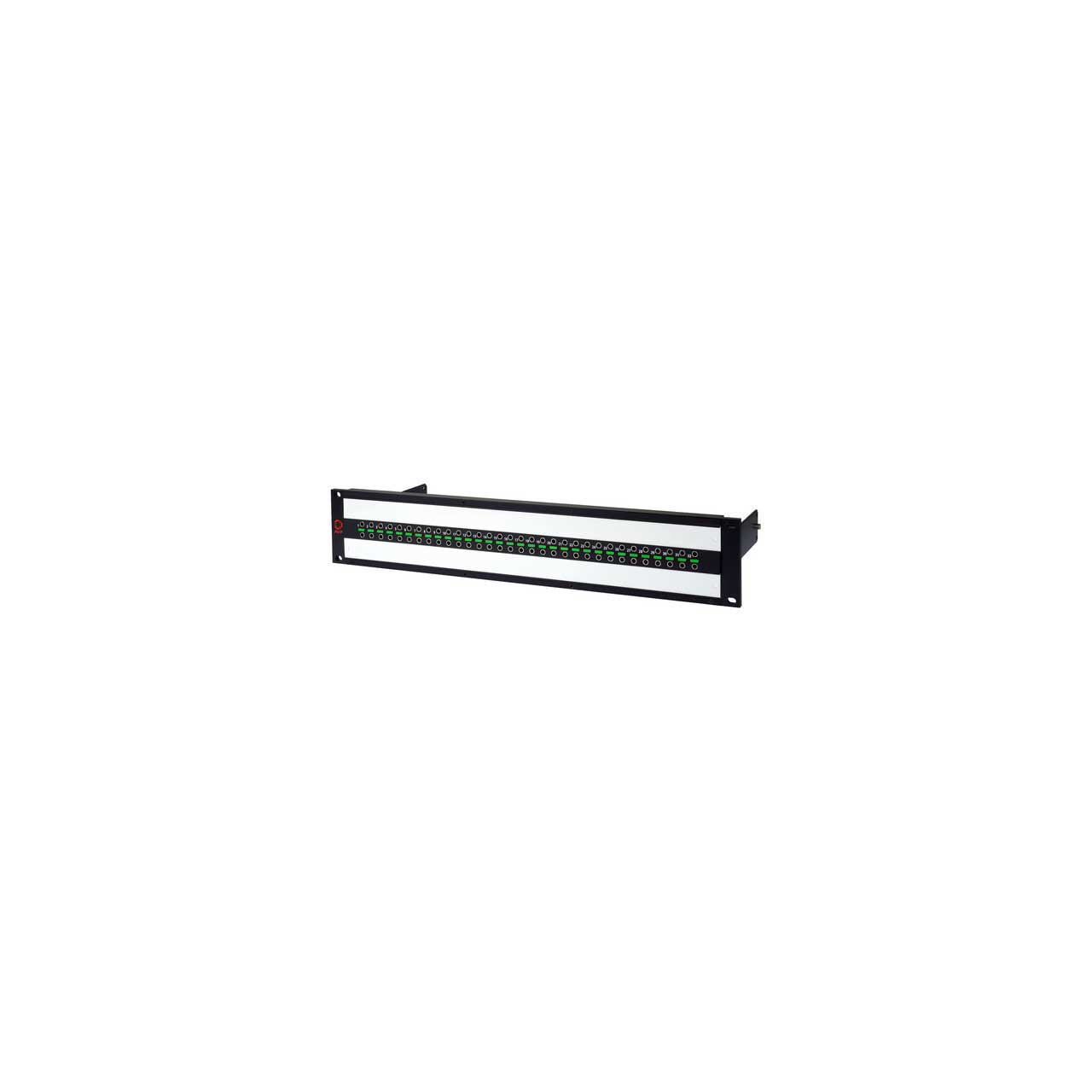 AVP AV-U232E2-UBR2-B10 2RU BNC UHD Micro 12G Video Patch Panel - 2 x 32 - Non-Normaled - Non-Terminated with Cable Bar AV-U232E2-UBR2-B10