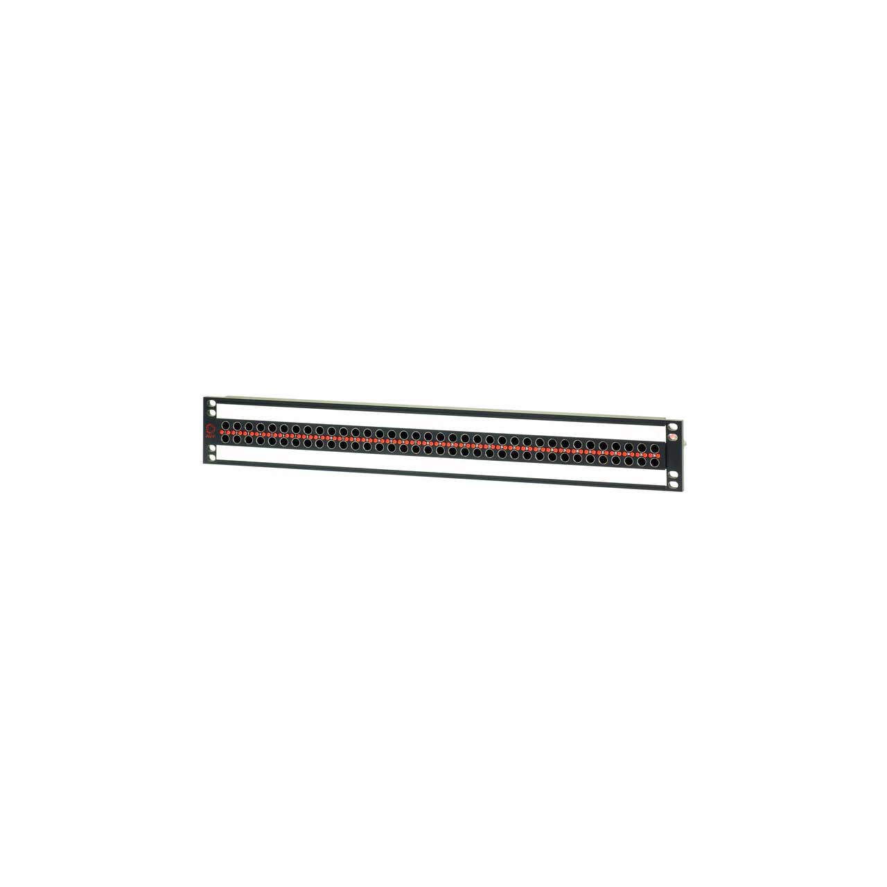 AVP AV-D236E15-AMN-BZ 1.5 RU Midsize (Mini-WECO) Video Patch Panel - 2 x 36 - Normaled - Non-Terminating AV-D236E15-AMN-BZ