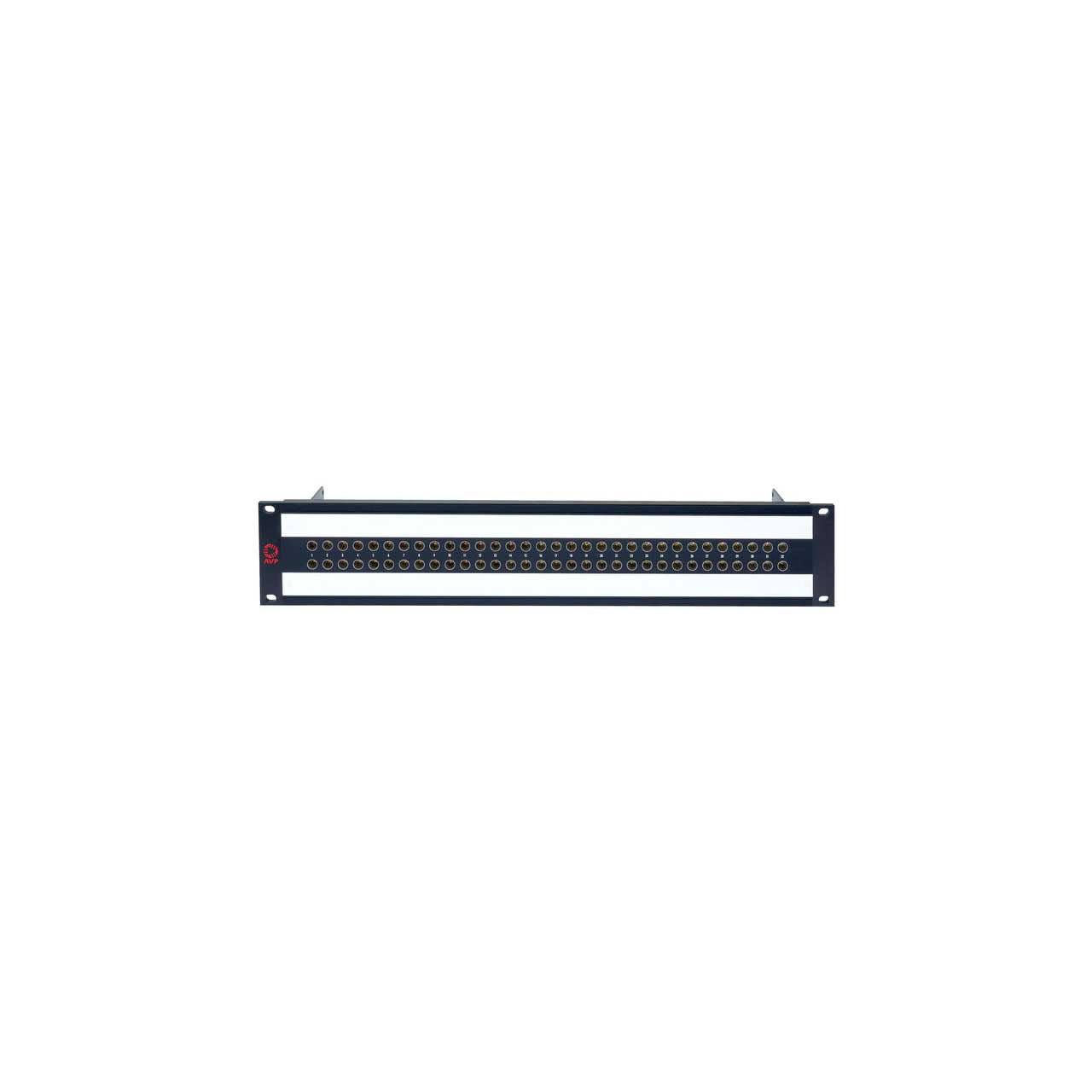 AVP AV-G232E2-AE8KS-B10 2 RU UHD 4K/8K E Series Video Patch Panel - 2 x 32 - Non-Normaled - Non-Terminating w/ Cable Bar AV-G232E2-AE8KS-B10