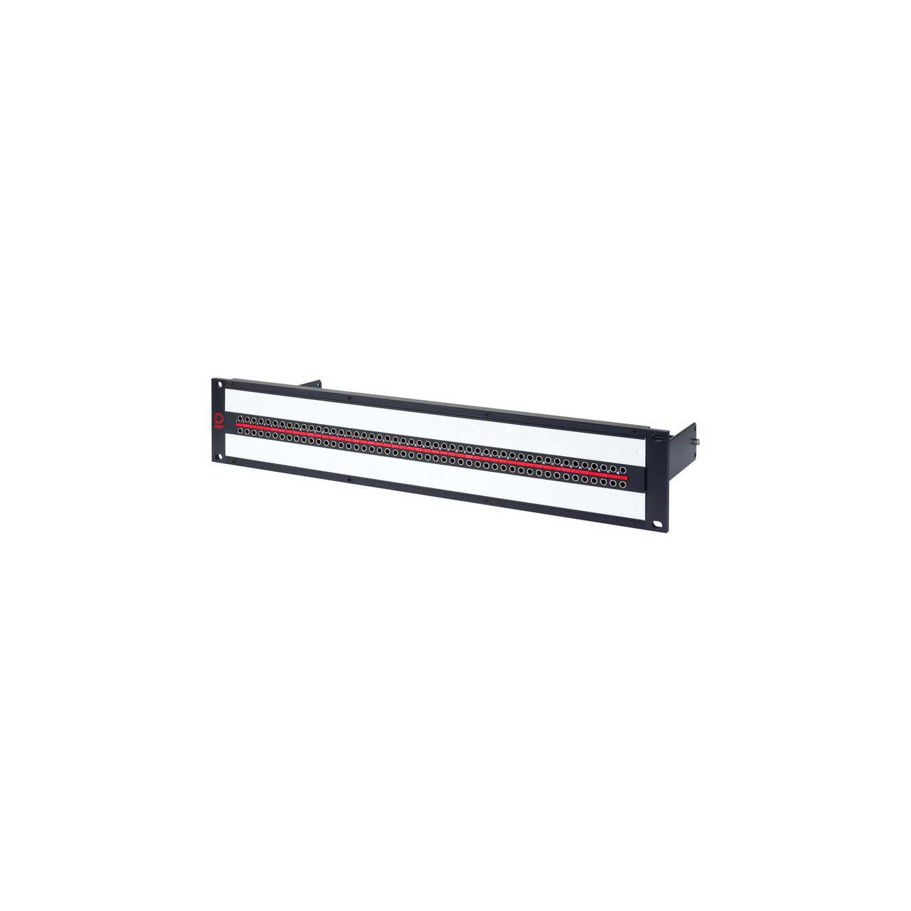 AVP AV-U232E2-UHN75R2-B10 2RU Mini-BNC UHD Micro 12G Video Patch Panel - 2 x 32 - Normaled - Terminated with Cable Bar AV-U232E2-UHN75R2-B10