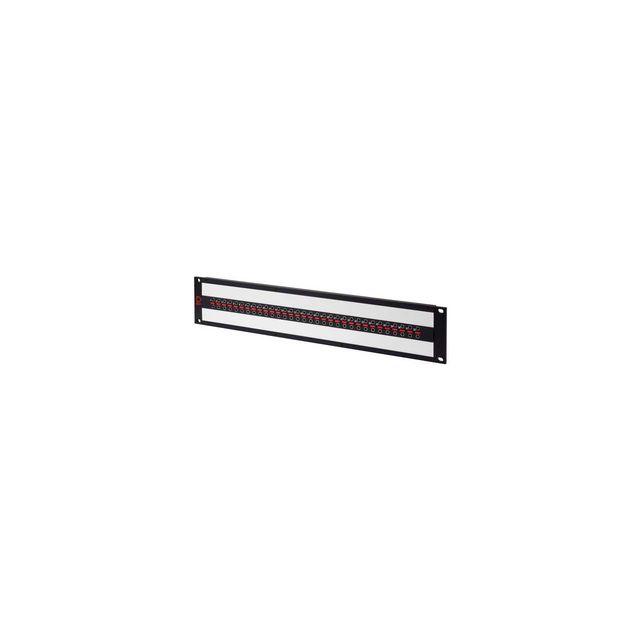 AVP AV-U232E2-UBN75R2-BZ 2RU BNC UHD Micro 12G Video Patch Panel - 2 x 32 - Normaled - Terminated AVU232E2UB75R2BZ