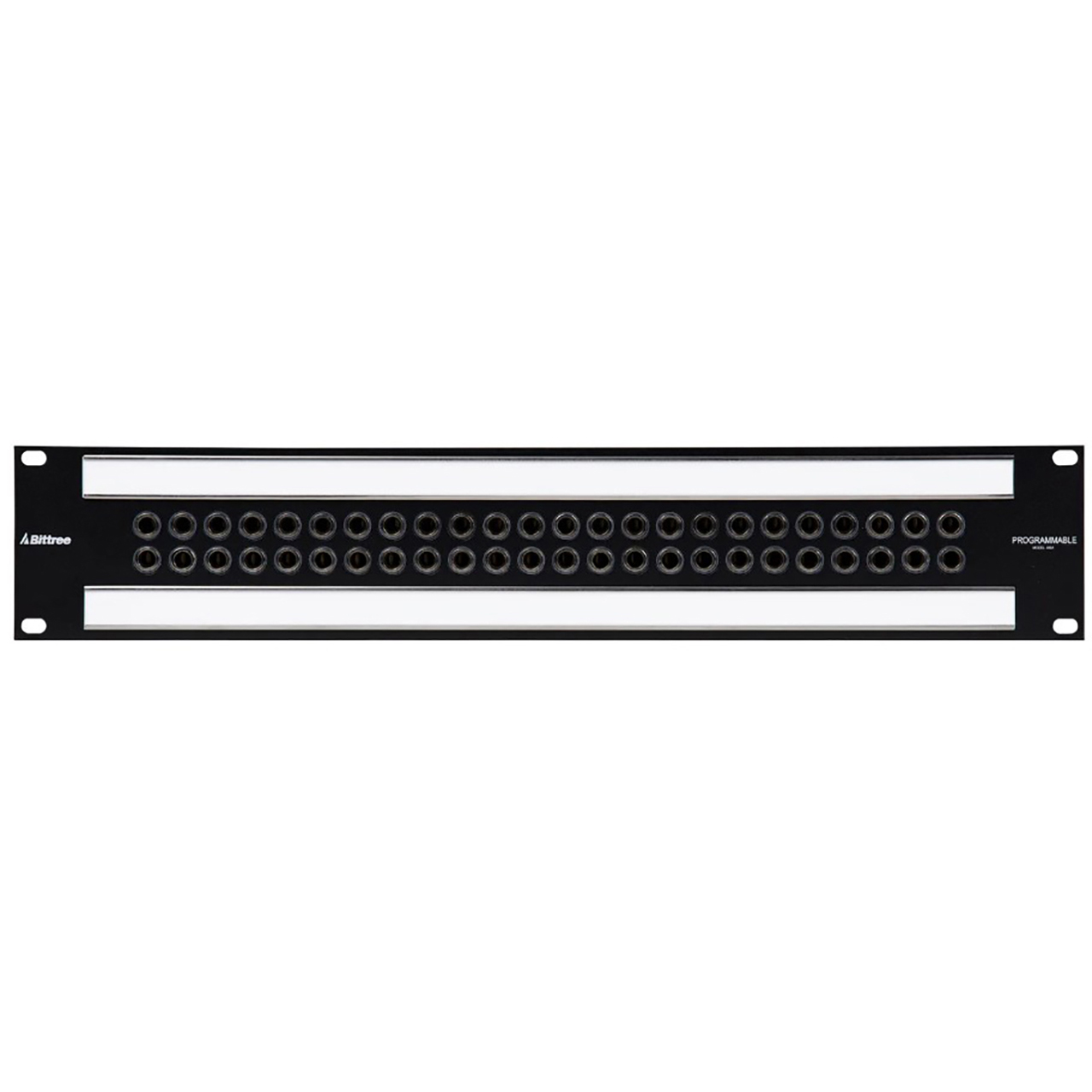 Bittree B48DC-HNSST/E3 M2OU12L 2 RU 2x24 1/4-Inch Long-Frame Patchbay ...