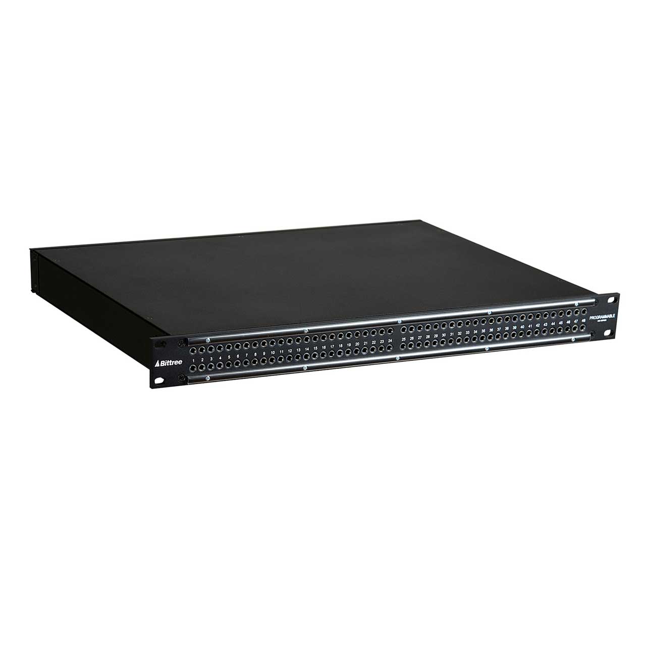 Bittree B96DC-FNRST/E3 M2OU7B 2X48 2RU E3 Full Norm Switched Grounds TT Patchbay 7-Inch