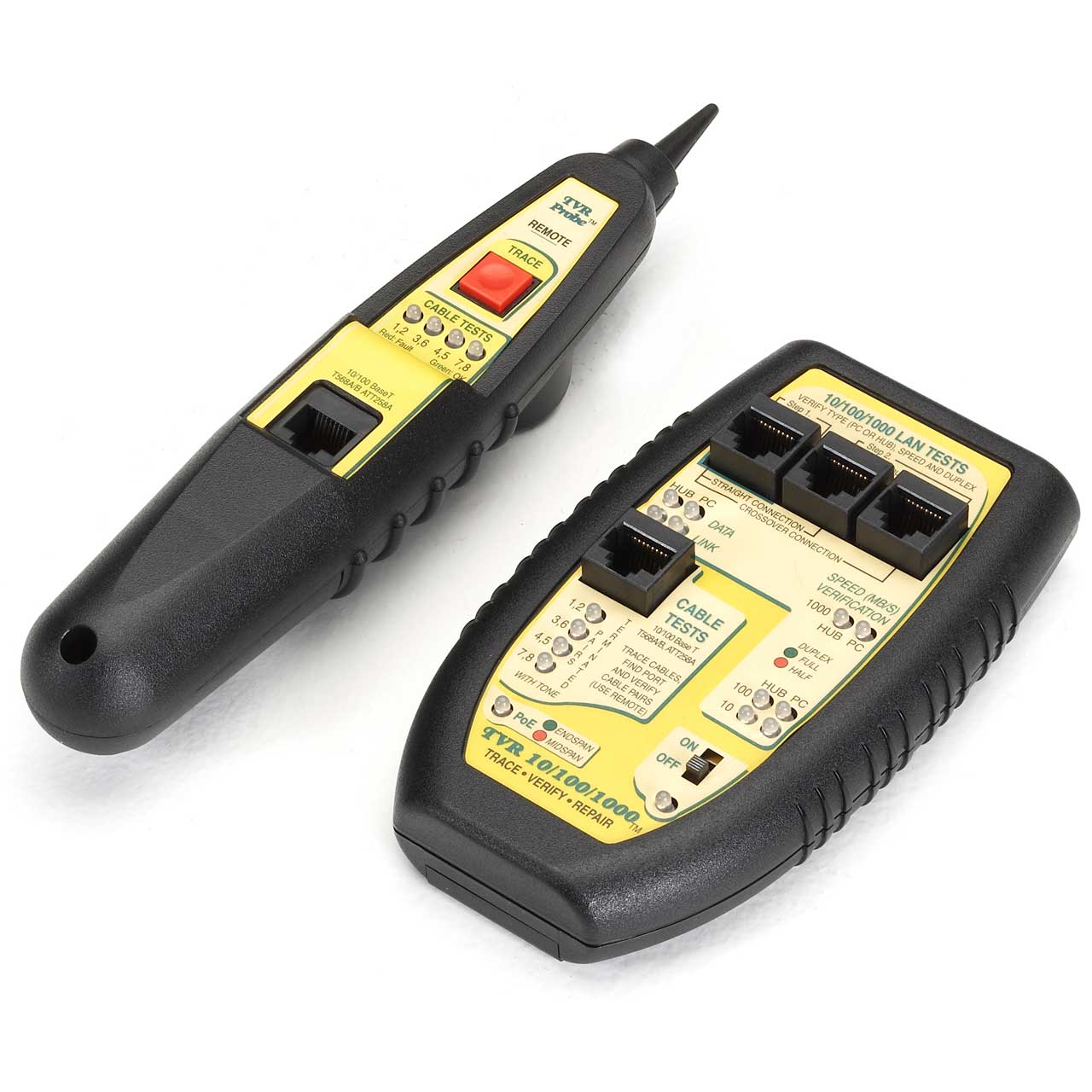 Black Box TS029A-R5 Tone and Probe Two-Piece 10/100/1000BASE-T Cable Test Kit