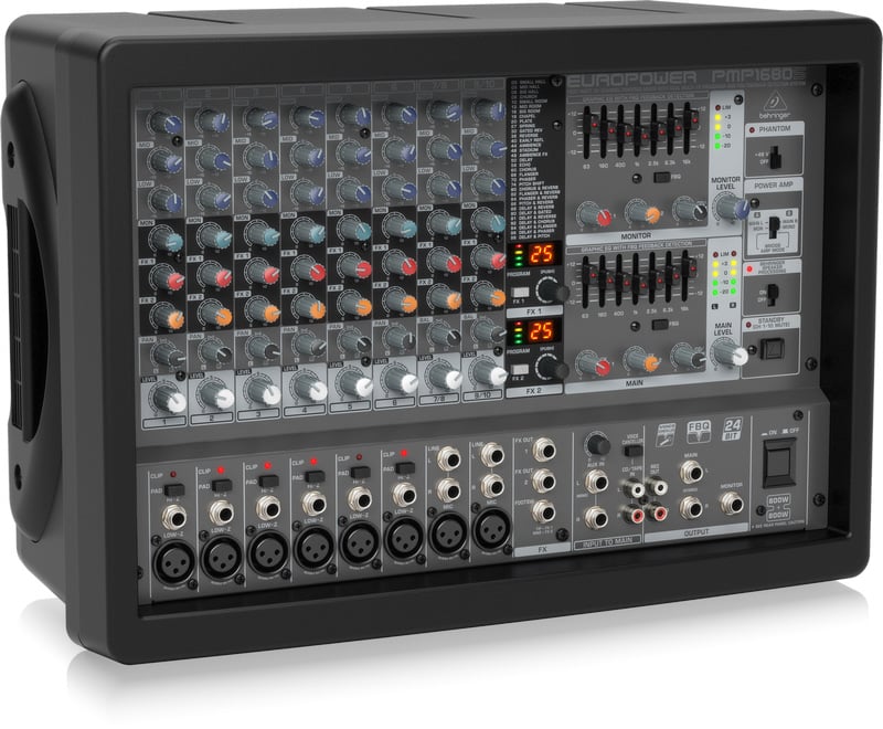 Behringer Europower PMP1680S 1600-Watt 10-Channel Powered