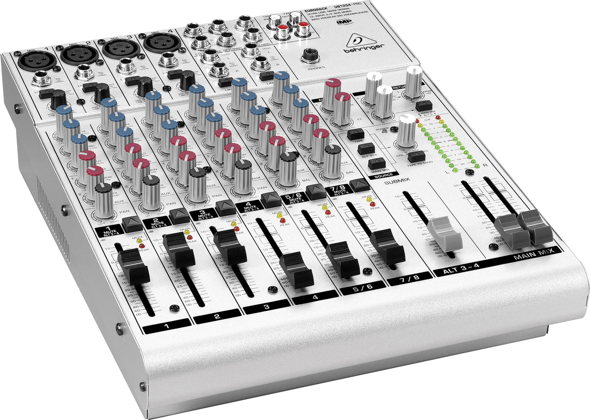 Behringer Eurorack UB1204PRO 12Input 2/2Bus Mic/Line Mixer