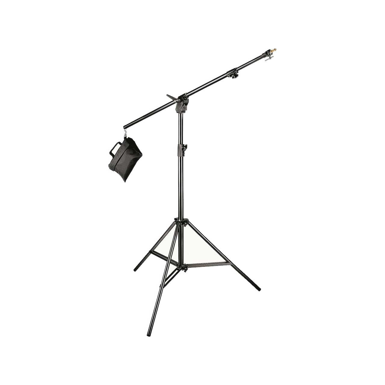 Manfrotto 6' 9  3 Pack Black Aluminum Air Cushioned Light Stand