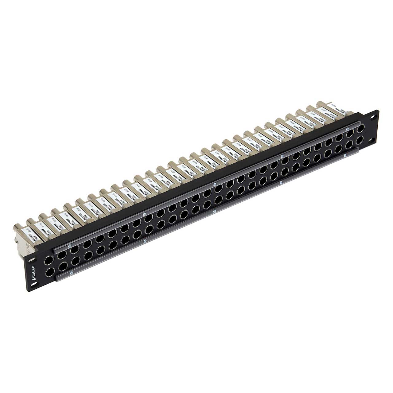Bittree B56S-1WTHD 2x28 1RU Weco Video Patchbay - 3Ghz Non-Norm/Termination - Dual Body Space 1WTHD/S