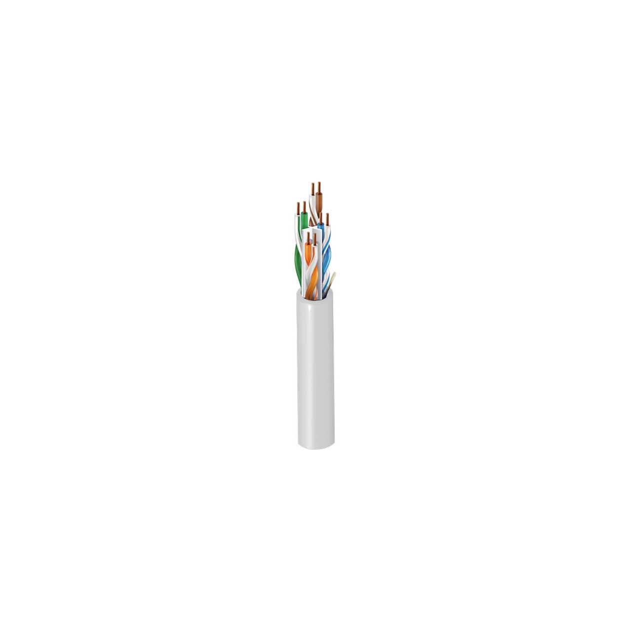 Belden 3632 Multi-Conductor - Enhanced Category - 6 Bonded-Pair - Voice and Data Cable - White - Per Foot BL-3632-FT-WE