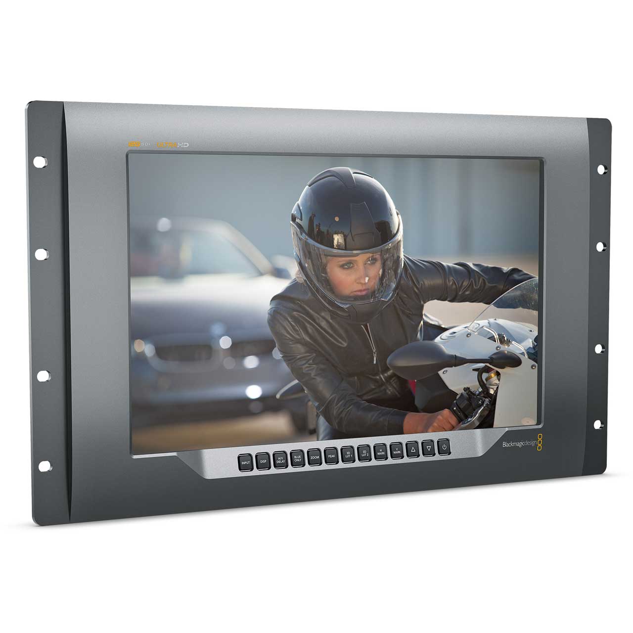 Blackmagic Design HDL-SMTV4K12G2 SmartView 4K 15.6-Inch Ultra HD Broadcast  Rackmount Monitor with 12G-SDI