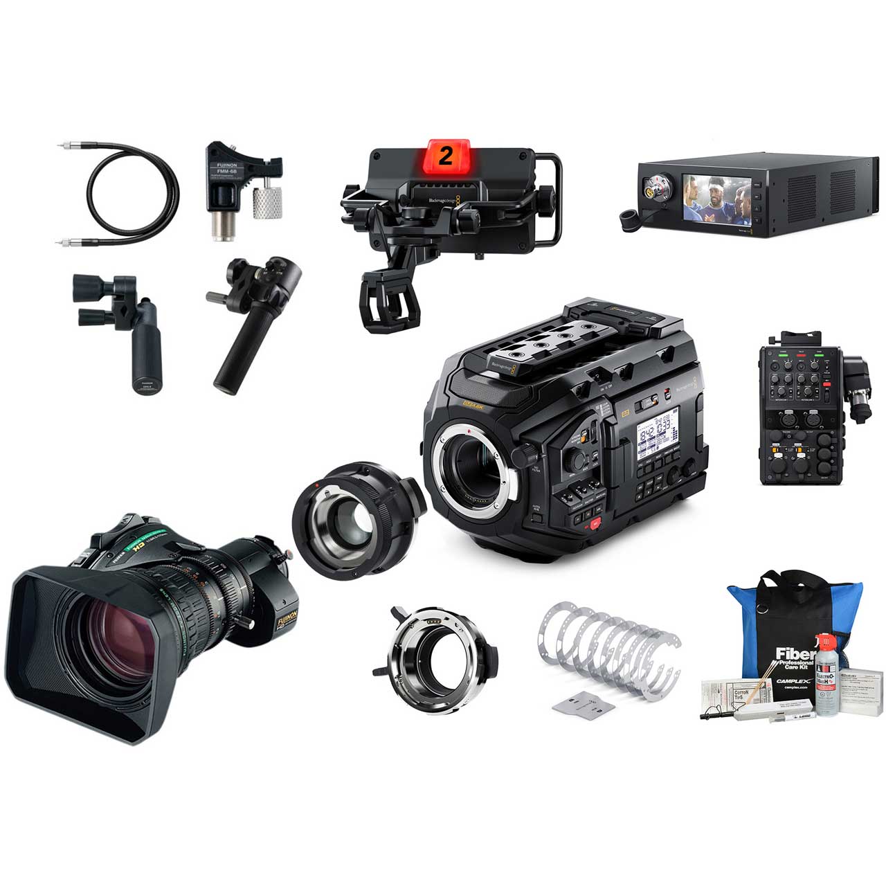 Blackmagic Design URSA Mini Pro 4.6K Camera w/ Pro B4 Mount/Fujinon ...