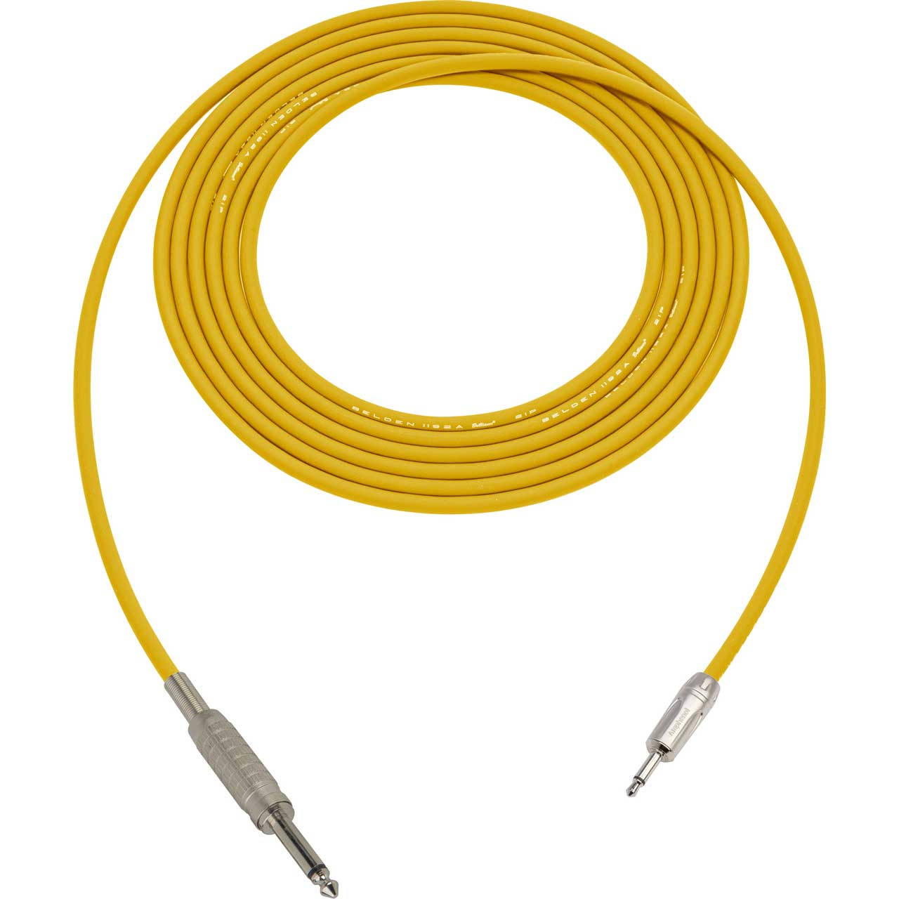 Sescom Audio Cable Belden Star Quad 1/4 TS Mono Male to 3.5mm TS Mono ...
