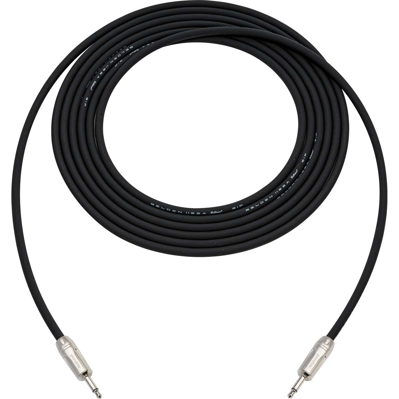 Sescom Audio Cable Belden Star Quad 3.5mm TS Mono Male to 3.5mm TS Mono ...
