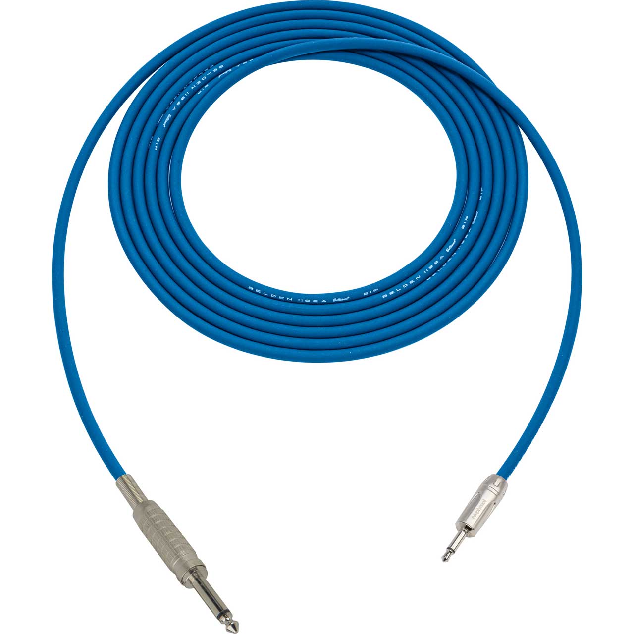 Sescom Audio Cable Belden Star Quad 1/4 TS Mono Male to 3.5mm TS Mono ...