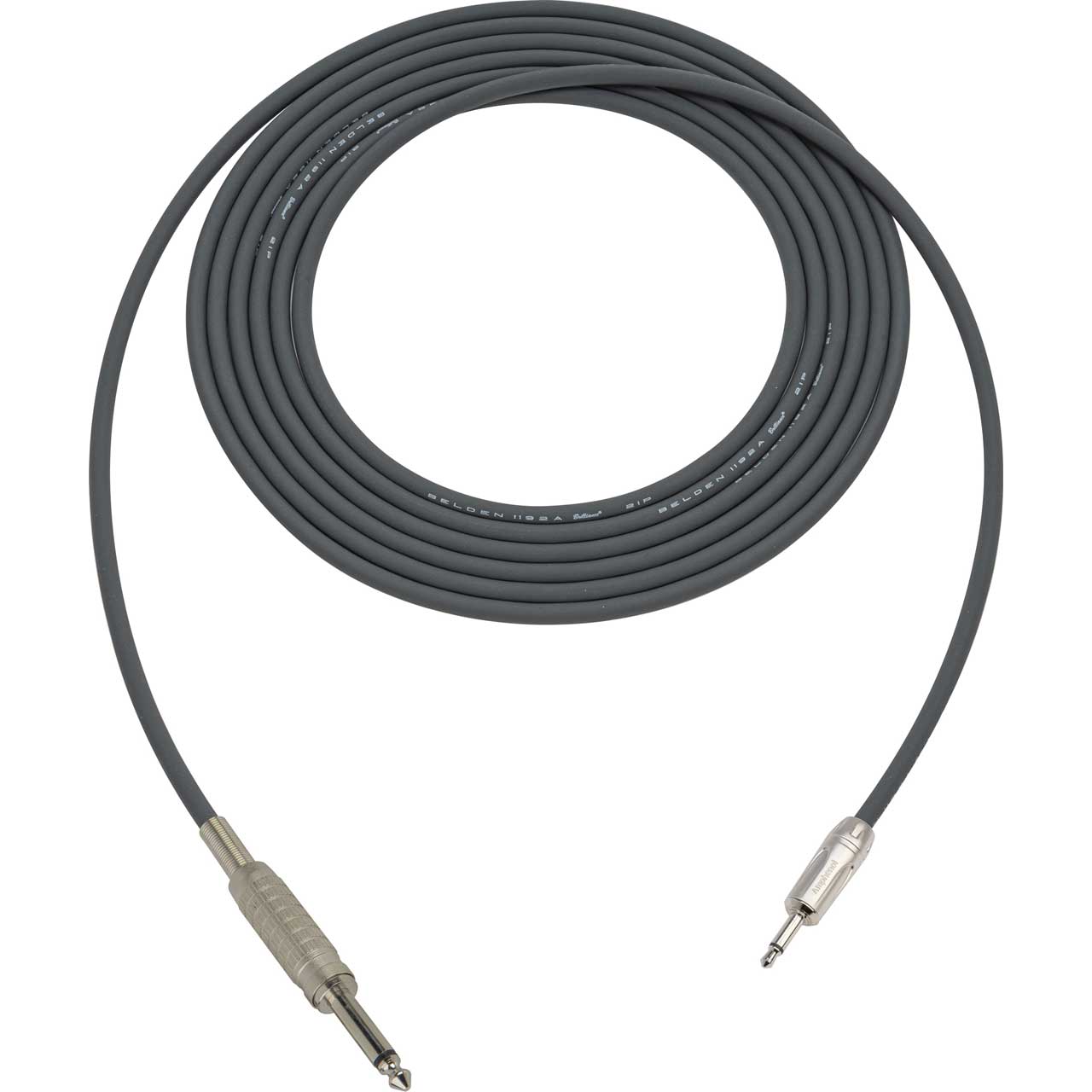 Sescom Audio Cable Belden Star Quad 1/4 TS Mono Male to 3.5mm TS Mono ...