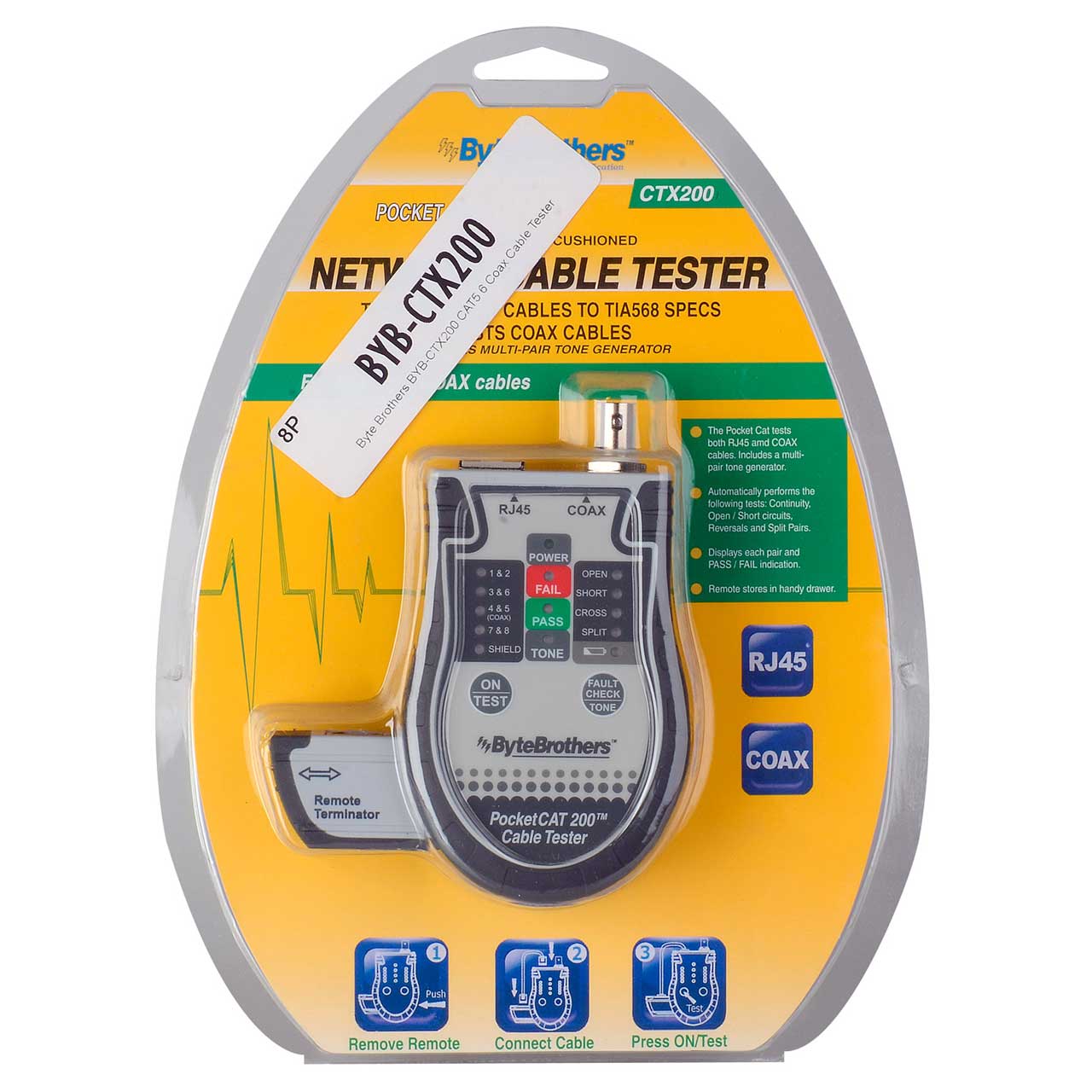 Multi Network RJ45 & BNC Cable Tester