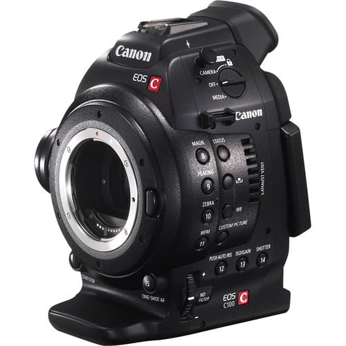 peso camara canon c100