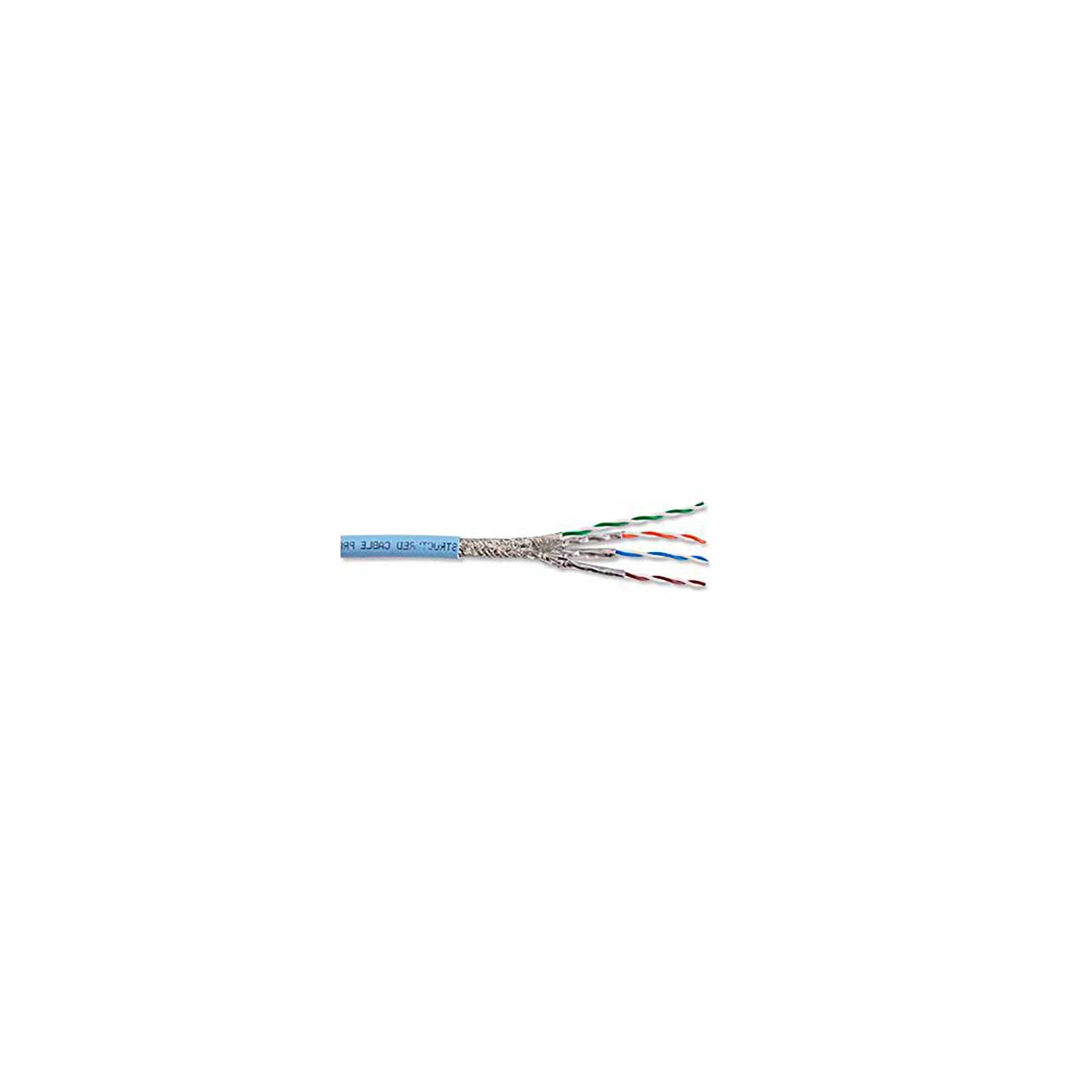 LSOH 10 m White Low Smoke Zero Halogen Equip Patch Cable Cat 7 S/FTP/PiMF Screened Foiled Twisted Pair 
