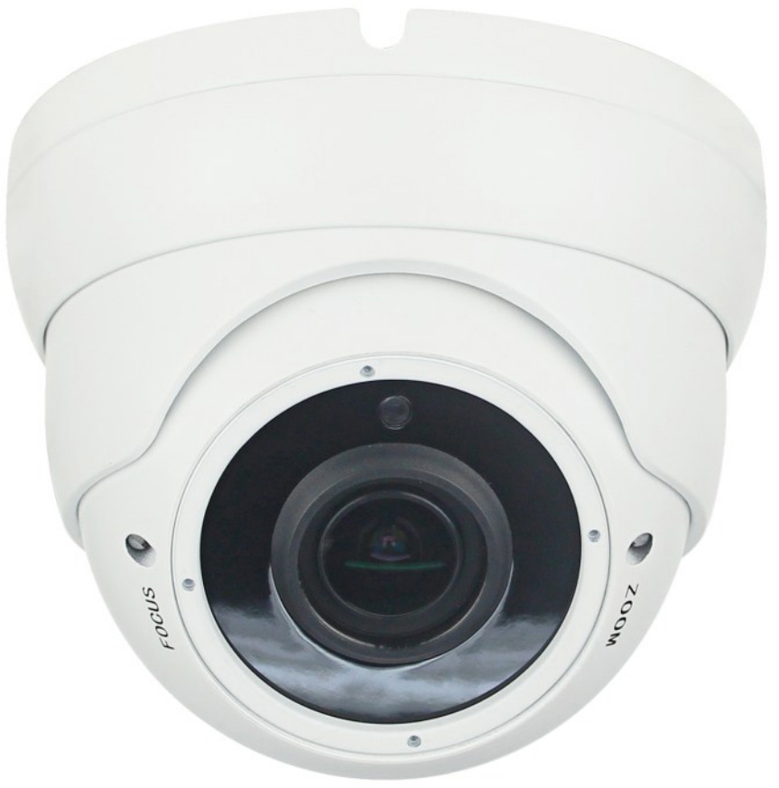 CAMERA 4IN1 1080P HD-TVI/AHD/CVI DOME 2.1 MP VARFOCAl  2.8-12 MM 120FT Infrared 