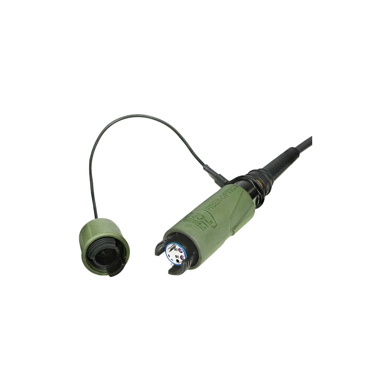 Camplex CMX-XBN04XM X-TREME 4-Channel OM3 Multimode Expanded Beam Fiber Cable - 50 Foot - Thumbnail 3